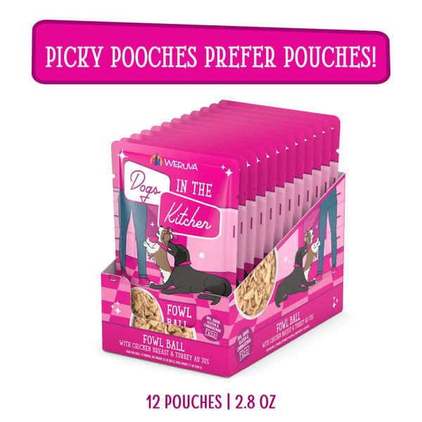 Dogs in the Kitchen Fowl Ball Pouch Dog Food - Image 9