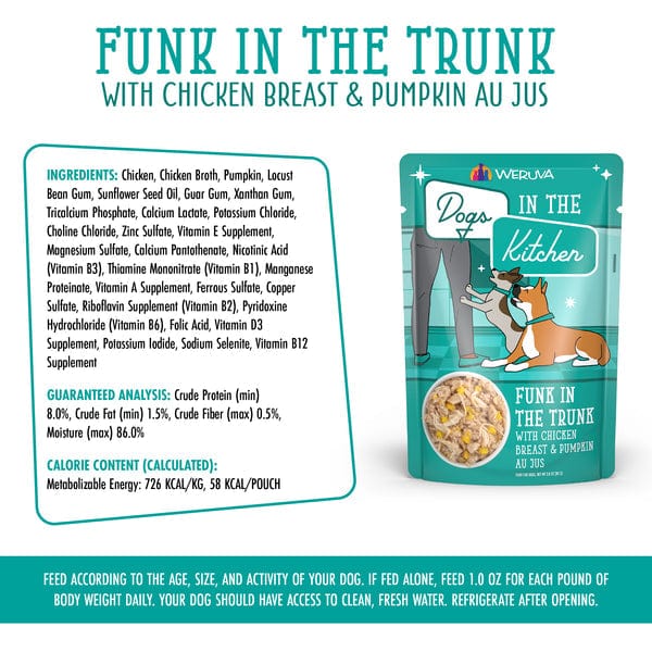 Dogs in the Kitchen Funk in the Trunk Pouch Dog Food - Image 5