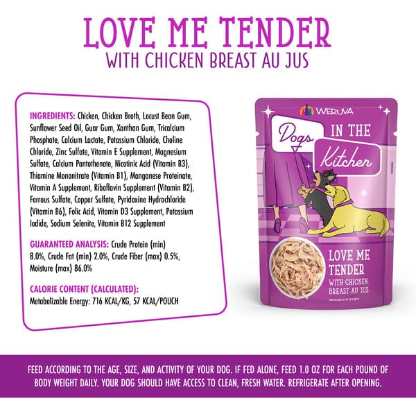 Dogs in the Kitchen Love Me Tender Pouch Dog Food - Image 6