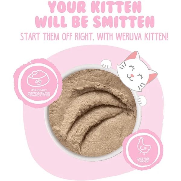 Weruva Kitten Chicken Breast Formula in Hydrating Puree Canned Cat Food, 3oz - Image 3