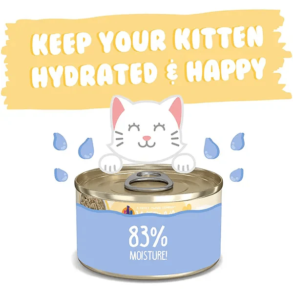Weruva Kitten Chicken Formula Au Jus Canned Cat Food, 3oz - Image 4