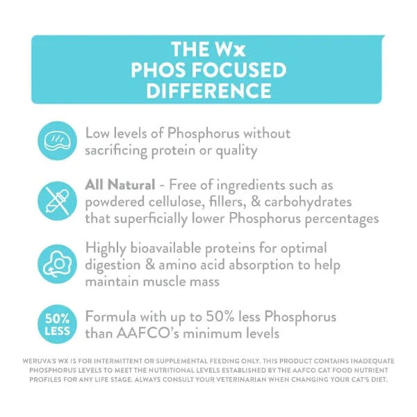 Weruva Wx Phos Focused Tilapia & Chicken In Hydrating Puree Canned Cat Food Supplement, 3oz - Image 3
