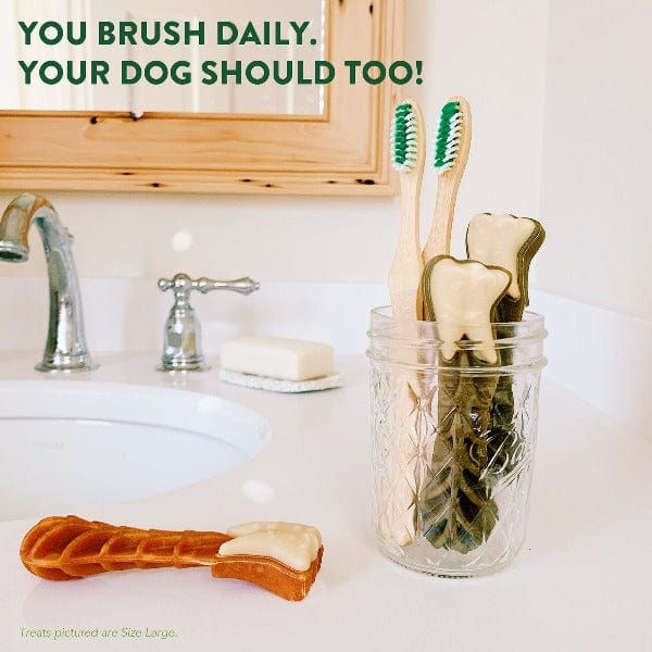 Whimzees Brushzees Natural Dental Chew - Image 2