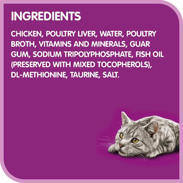 Whiskas Perfect Portions Chicken & Liver Pâté Wet Cat Food - Image 5