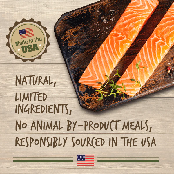 Wildly Natural Whole Jerky Alaskan Salmon Dog Treats - Image 3