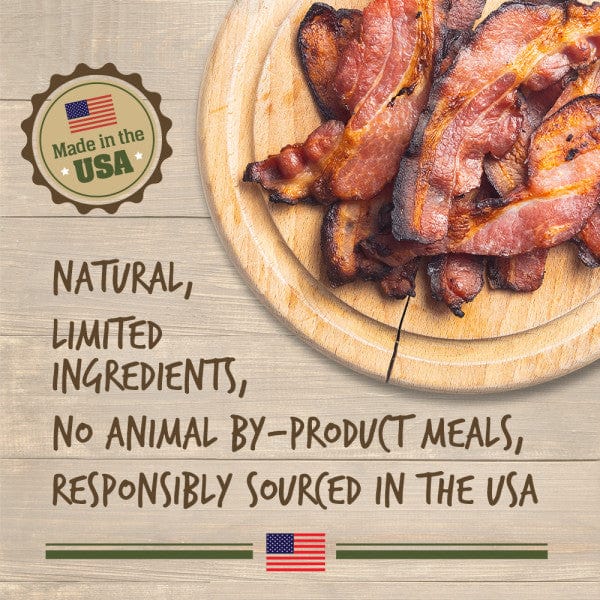 Wildly Natural Whole Jerky Bacon Strips Dog Treats - Image 3
