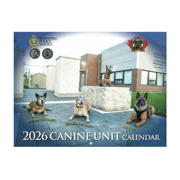 Winnipeg Police Service Canine Unit Calendar or Coins