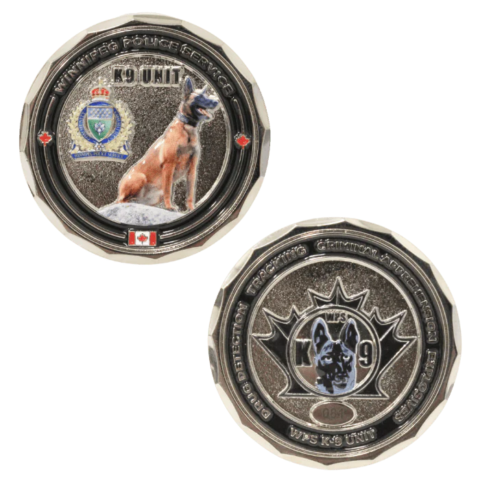 Winnipeg Police Service Canine Unit Calendar or Coins - Image 5