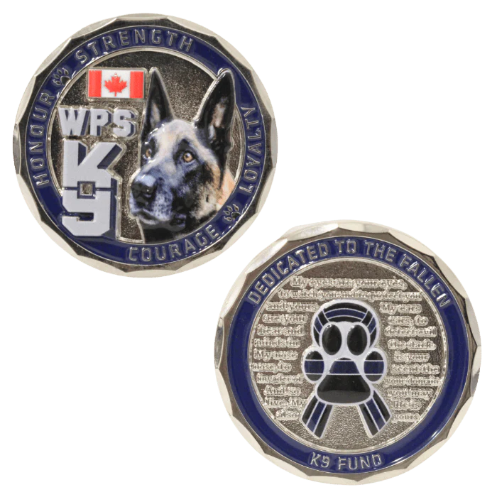Winnipeg Police Service Canine Unit Calendar or Coins - Image 8