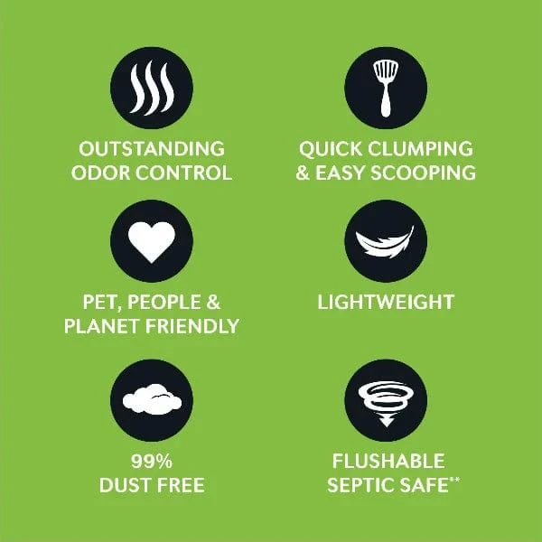 WORLD'S BEST Comfort Care Unscented Clumping Cat Litter - Image 4