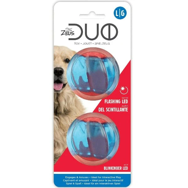 Zeus Duo Ball Toy; Flashing LED - Image 5