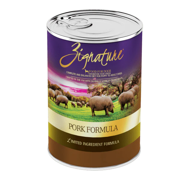 Zignature Limited Ingredient Pork Formula Wet Dog Food