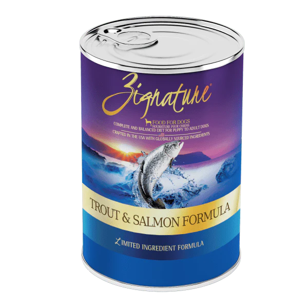 Zignature Limited Ingredient Trout & Salmon Formula Wet Dog Food