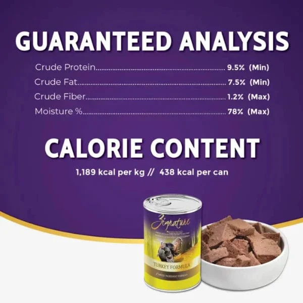 Zignature Limited Ingredient Turkey Formula Wet Dog Food - Image 5
