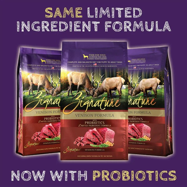 Zignature Limited Ingredient Venison Formula Dry Dog Food - Image 2