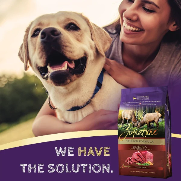 Zignature Limited Ingredient Venison Formula Dry Dog Food - Image 5