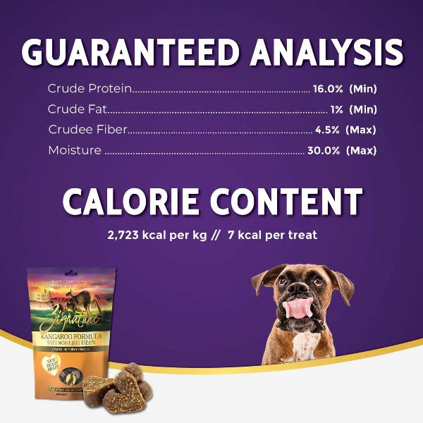 Zignature Soft Moist Kangaroo Formula Dog Treats - Image 5