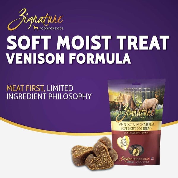 Zignature Soft Moist Venison Formula Dog Treats - Image 2