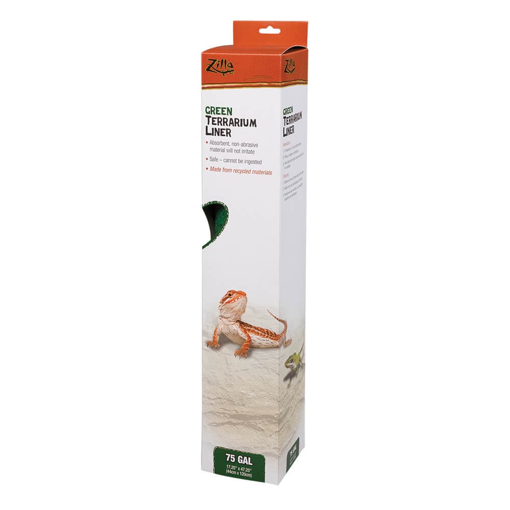 Zilla Terrarium Liner Reptile Bedding; Green - Image 13