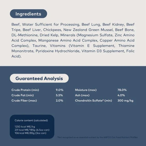 ZIWI Peak Original Series Beef Recipe Canned Cat Food, 3oz - Image 7