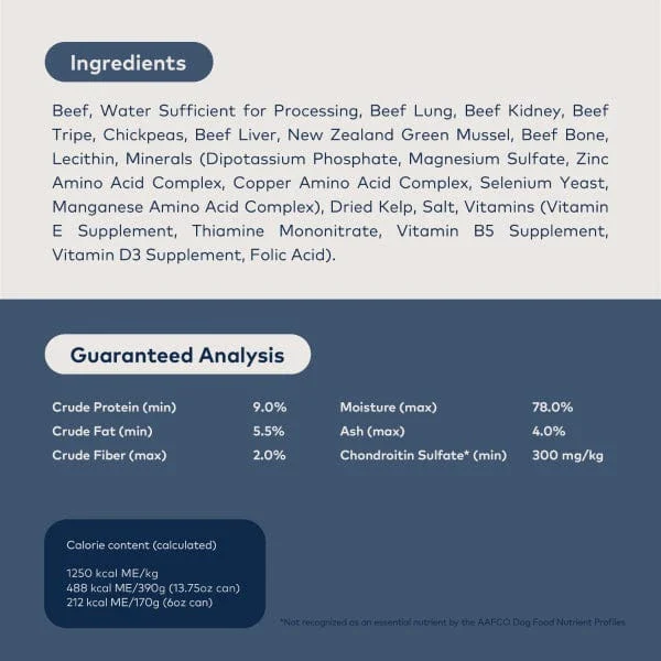ZIWI Peak Original Series Beef Recipe Canned Dog Food, 6oz - Image 7