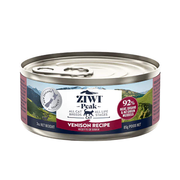 ZIWI Peak Original Series Venison Recipe Canned Cat Food, 3oz