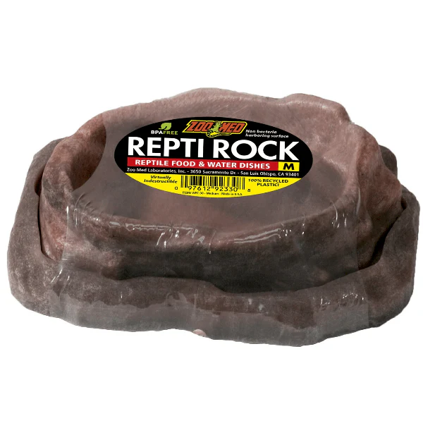 Zoo Med Combo Repti Rock Food and Water Dishes - Image 2