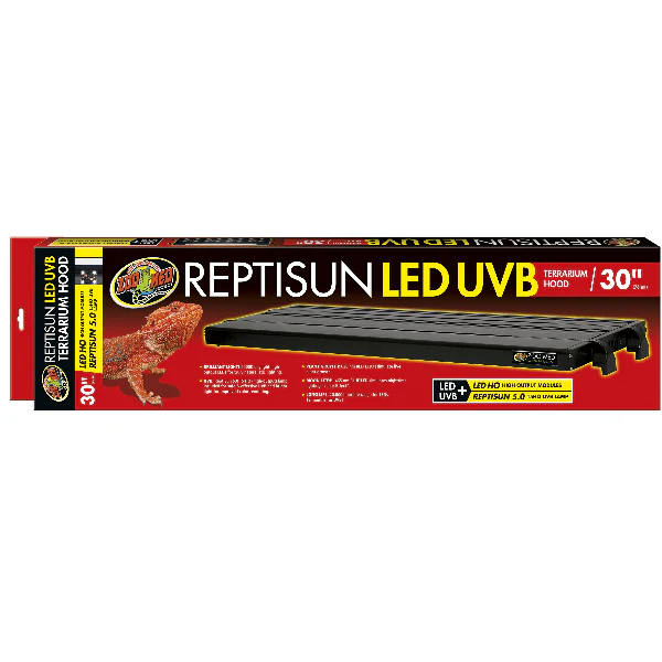 Zoo Med T5 ReptiSun LED UVB Terrarium Hood - Image 4