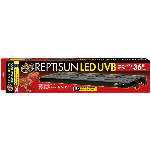 Zoo Med T5 ReptiSun LED UVB Terrarium Hood - Image 5