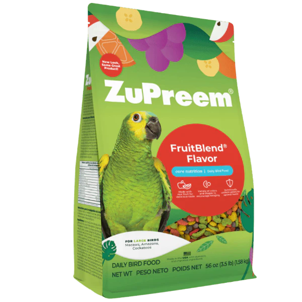 ZuPreem FruitBlend Flavor Bird Food, Large - Image 8