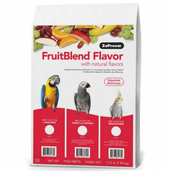 ZuPreem FruitBlend Flavor Bird Food, Medium - Image 11