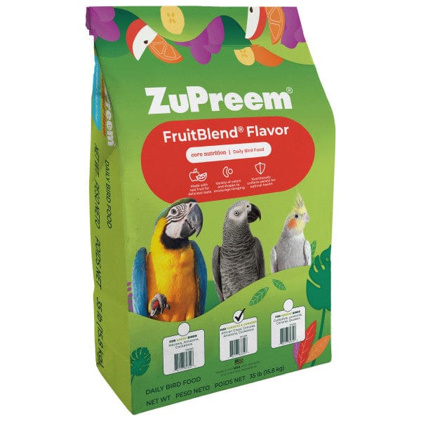 ZuPreem FruitBlend Flavor Bird Food, Parrots & Conures - Image 12