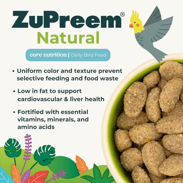 ZuPreem Natural Bird Food, Large - Image 3