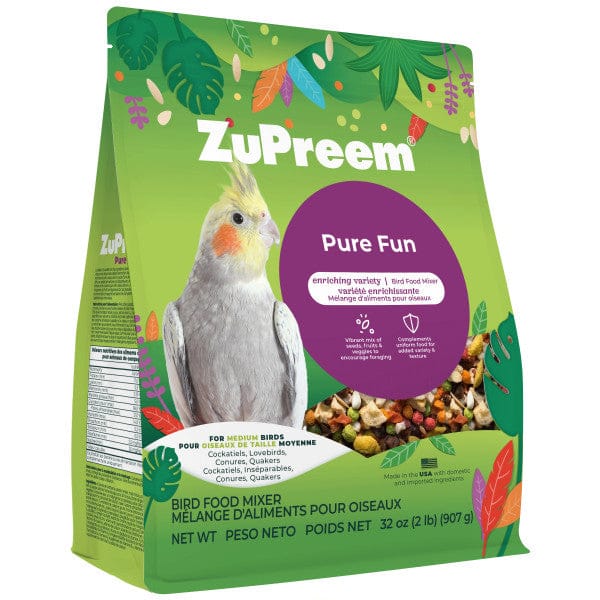 ZuPreem Pure Fun Bird Food, Medium