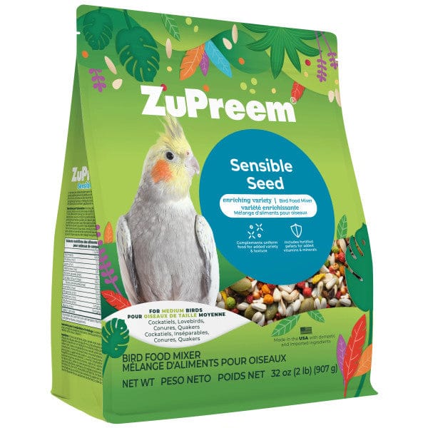 ZuPreem Sensible Seed Bird Food, Medium