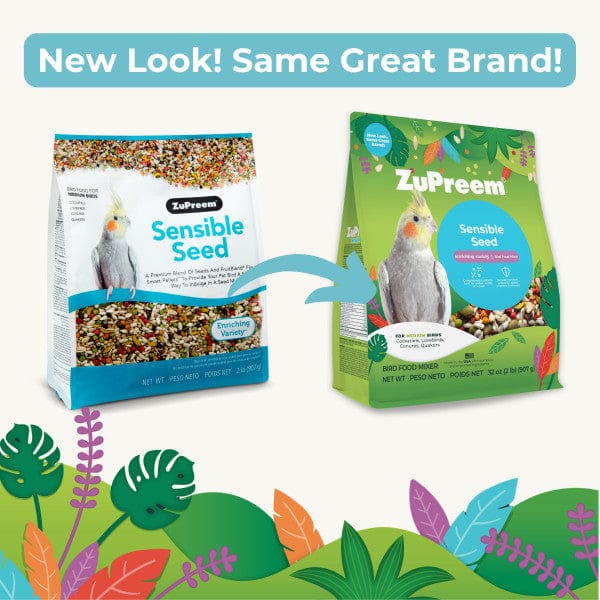 ZuPreem Sensible Seed Bird Food, Medium - Image 2