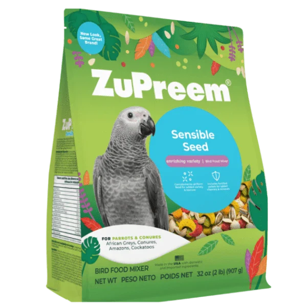 ZuPreem Sensible Seed Bird Food, Parrots & Conures