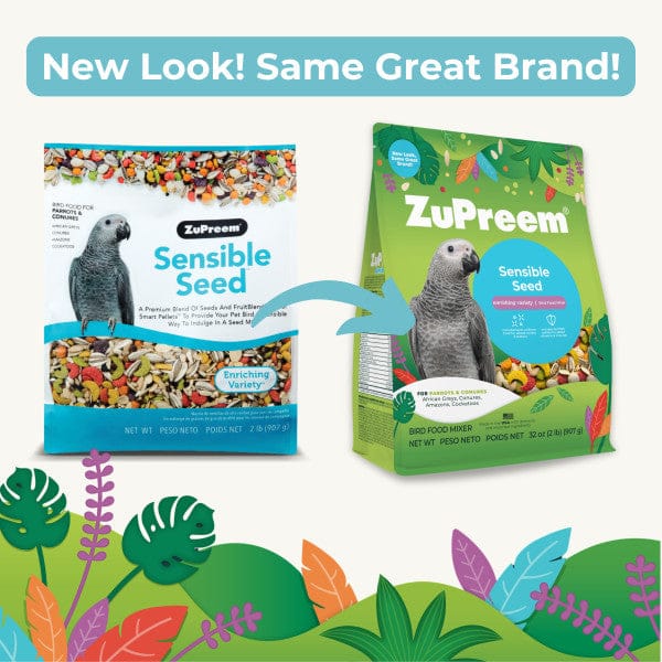 ZuPreem Sensible Seed Bird Food, Parrots & Conures - Image 2