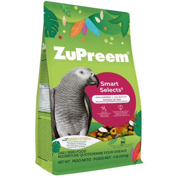 ZuPreem Smart Selects Bird Food, Parrots & Conures